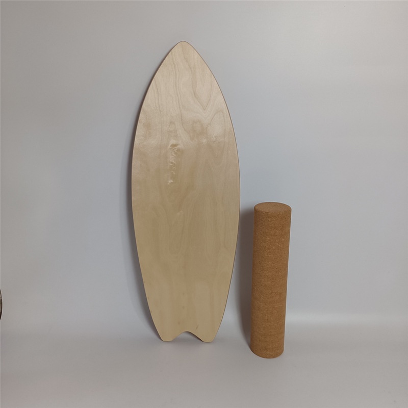 Maple Balance Board Bahan Gabus Untuk Fitness / Yoga