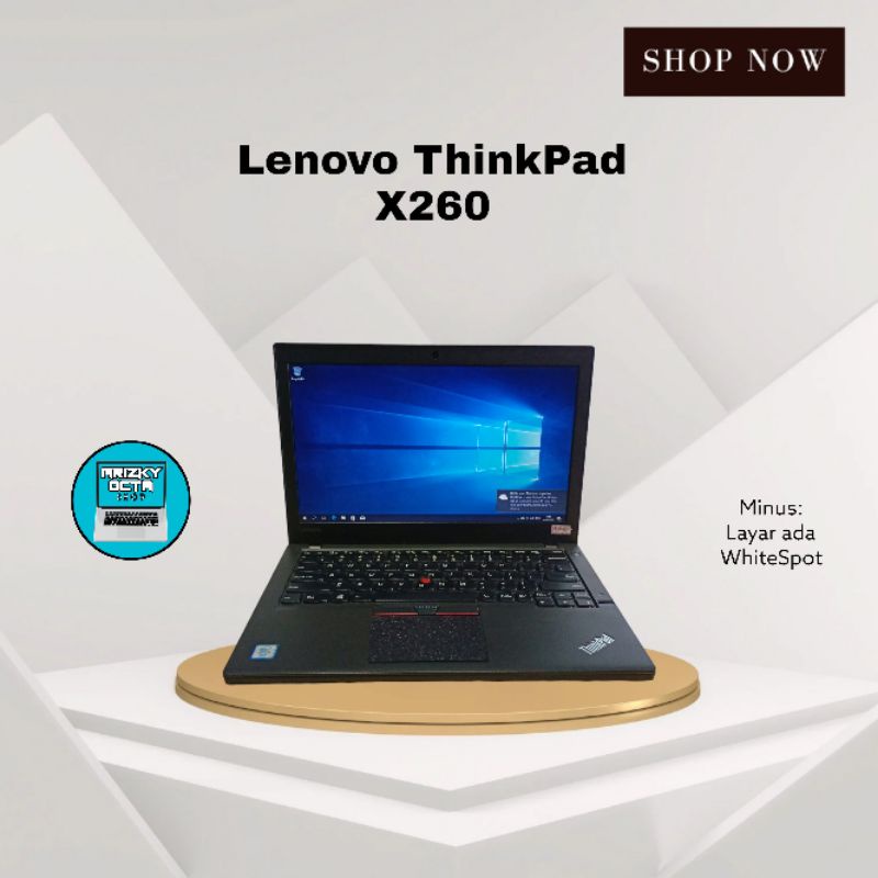 Lenovo Thinkpad X260 Core i5 gen 6 Ram 8gb SSD 256GB SEDANG DISKON