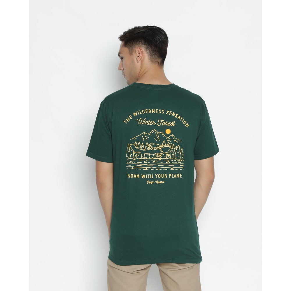 

Erigo T-Shirt Your Plane Dark Green