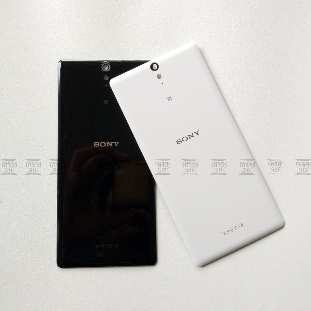 Tutup Belakang Baterai Casing Backdoor Back Door Cover Sony Xperia C5 Original OEM Warna Hitam Putih