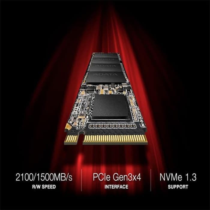 SX6000 LITE ADATA XPG M.2 NVMe 2280 PCIe Gen 3 x 4 128GB/256GB/512GB/1TB R1800MB/s W 1200MB/s