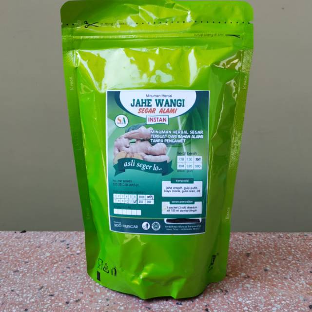 

Jahe Wangi Bubuk Instan