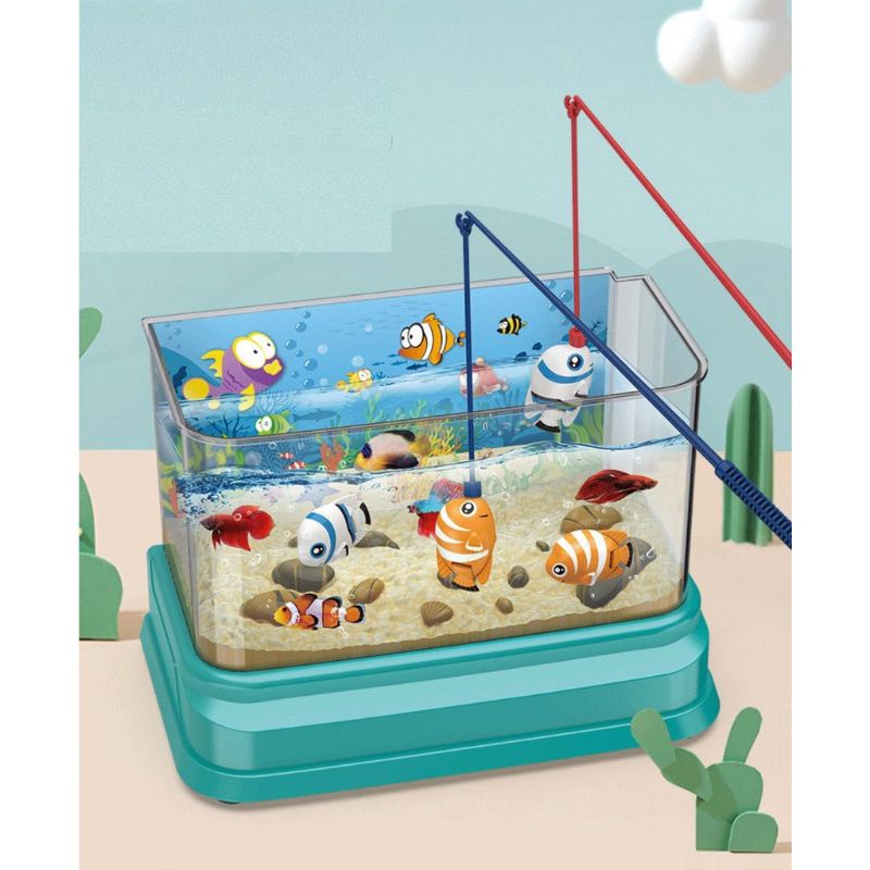 Mainan Anak Fun Aquarium BF-3738 WATER PARADISE FISHING GAME PANCINGAN