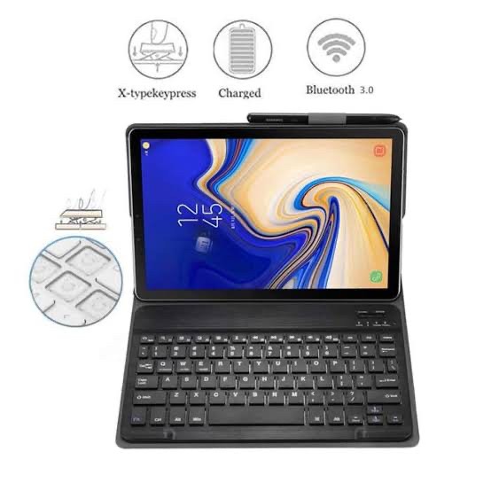 BOOK COVER FLIP CASE KEYBOARD WIRELESS FOR HUAWEI MATEPAD PRO 10.8