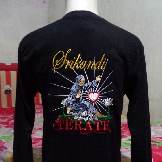 Kaos Srikandi PSHT bordir Kaos PSHT bordir lengan panjang terbaru