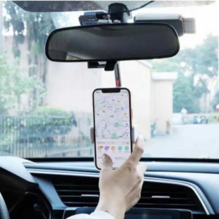 Fleksibel Car Holder / Portable car holder - Car Phone Holder - LIAT WAZE JADI LEBIH MUDAH