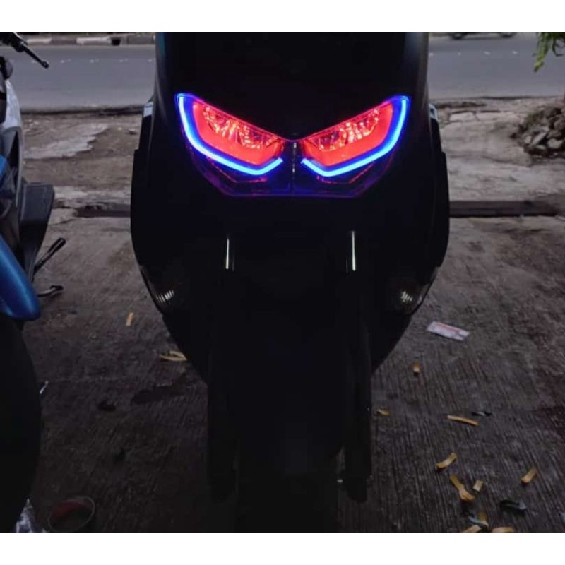 LAMPU LED DEMON EYE DEVIL EYE BUAT MOTOR 12V DEVIL EYES 3 TITIK ALL MOTOR