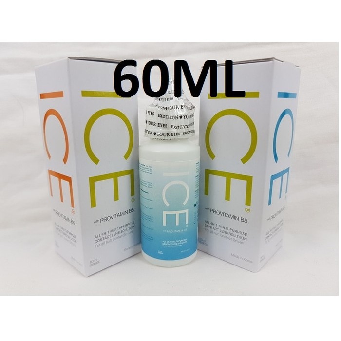 Cairan Softlens ICE 60ml /  Cairan Pembersih Softlens / Softlens / Softlen