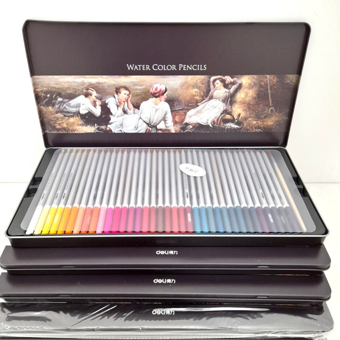 

Mudah Deli Water Color Pencils 72 Pcs. Pensil Warna Rich Pigment Watercolor Promo