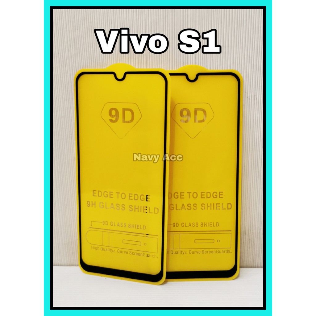 Tempered Glass Vivo S1 - V15 - V15 Pro 9D Full Cover - Tempered Full