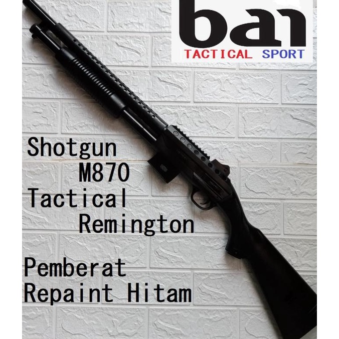 [TERLARIS] MAINAN M870 TACTICAL REMINGTON AZZURI UPGRADE BEST SELLER