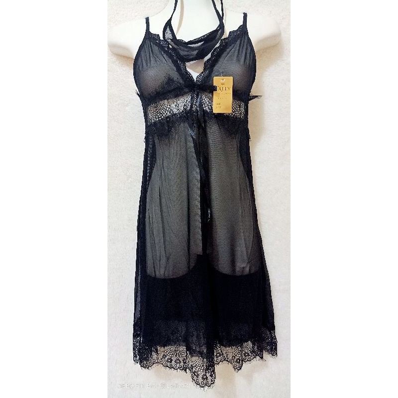 TALLY BAJU TIDUR / LINGERIE 8348 I FREE SIZE I BAHAN RENDA