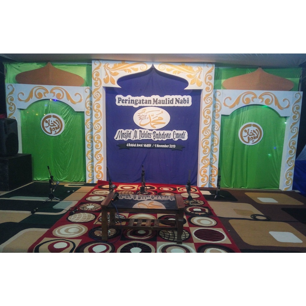 Jual Backdrop Dekorasi Gabus Paket Ulang Tahun dan Tunangan Indonesia