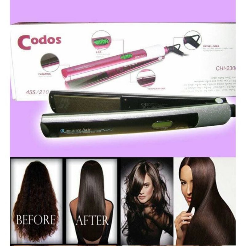 Catok codos/ catok salon/ catok lurus + kriting / catokan codos / catok rambut