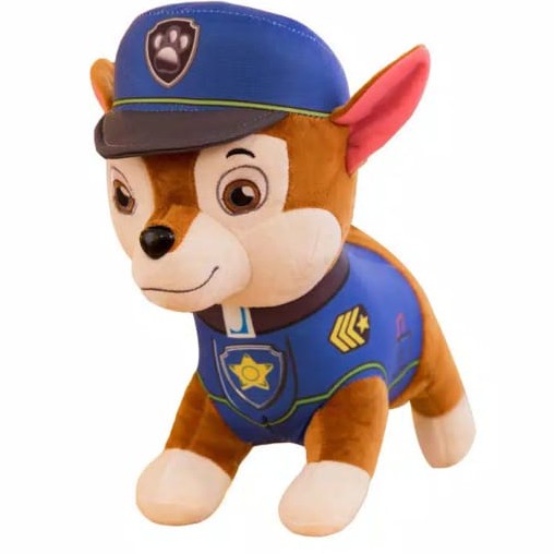 Boneka Dogie Patroli Bahan Plush Tinggi 30cm