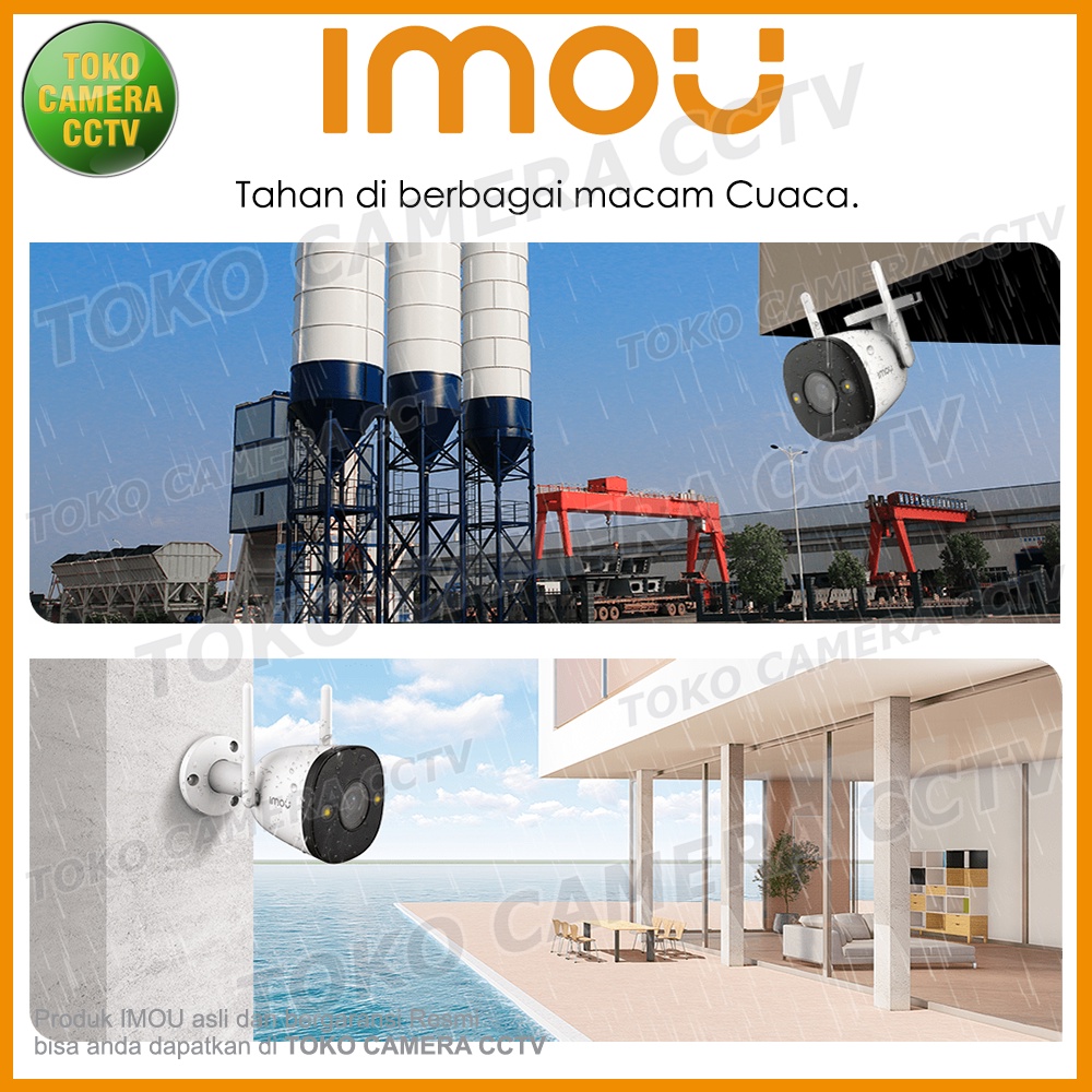 IMOU BULLET 2 2MP CCTV WIFI KAMERA IP CAMERA WIRELESS OUTDOOR