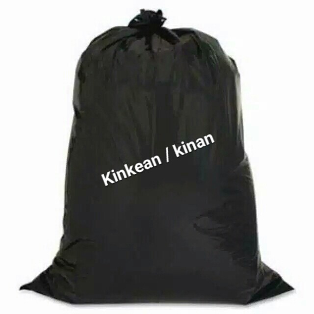 1pcs Kantong Sampah Plastik Hitam Besar Jumbo 100 X 60 Cm