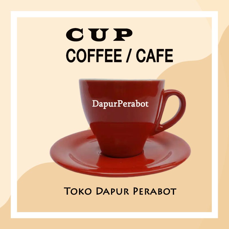 GELAS CANGKIR KOPI CAFE SET KERAMIK TEH