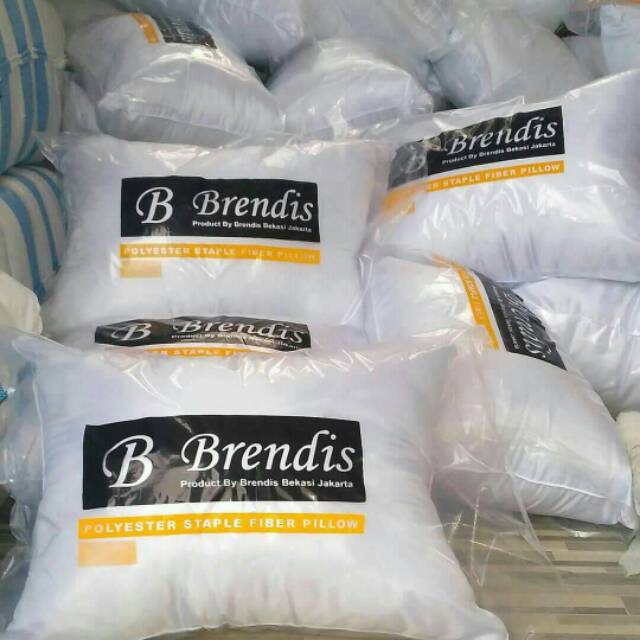 (RS)bantal brendis bantal hotel 3 pcs( 2 bantal dan 1 guling )