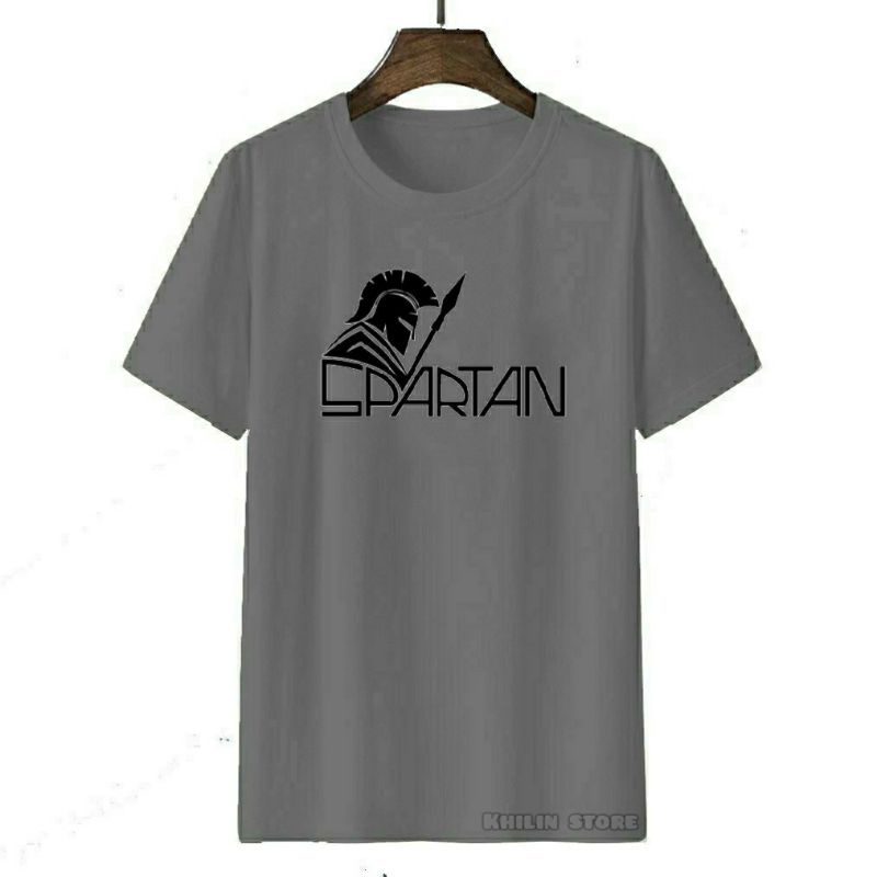 Kaos Spartan pria wanita dewasa premium baju kaos pria wanita distro kaos lengan pendek Spartan cotton combed original