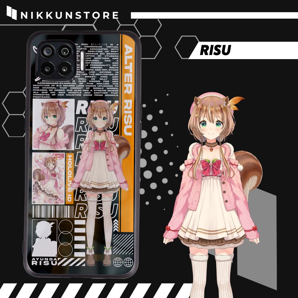 Costum Phone Case Hololive Ayunda Risu