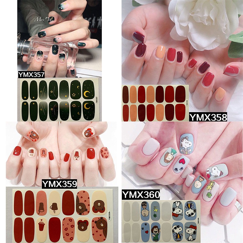 STIKER KUKU NAIL STICKER KARAKTER KODE YMX BAG 4