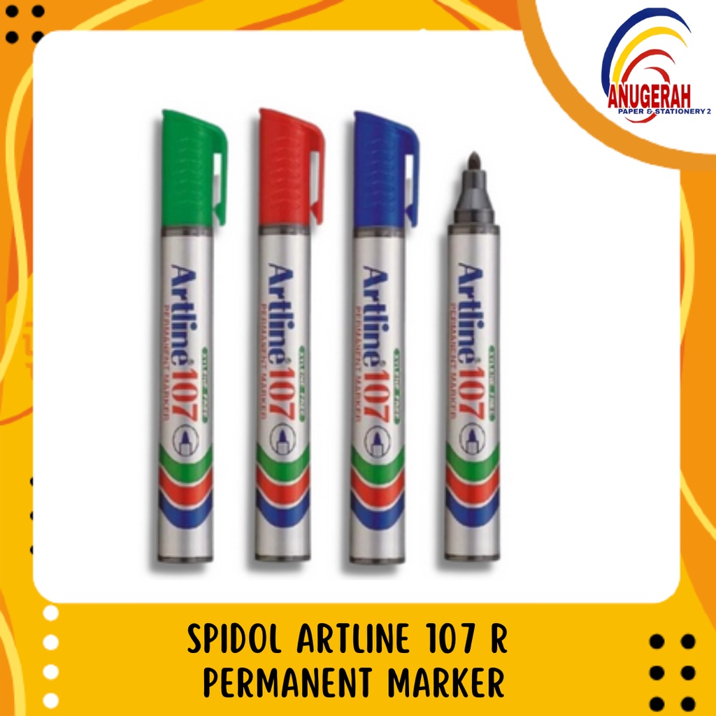 

SPIDOL ARTLINE 107 R PERMANENT MARKER (PCS)