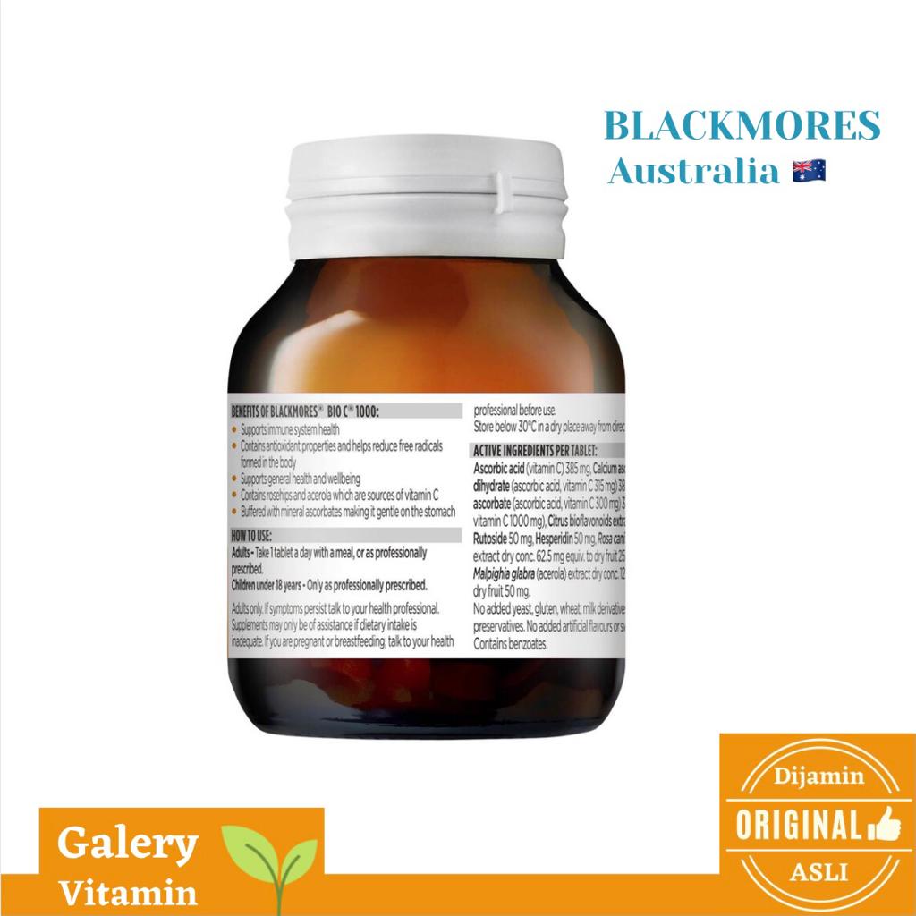 Blackmores Vitamin Bio C 1000 mg 62 Tablets ORIGINAL Australia READY STOCK !!