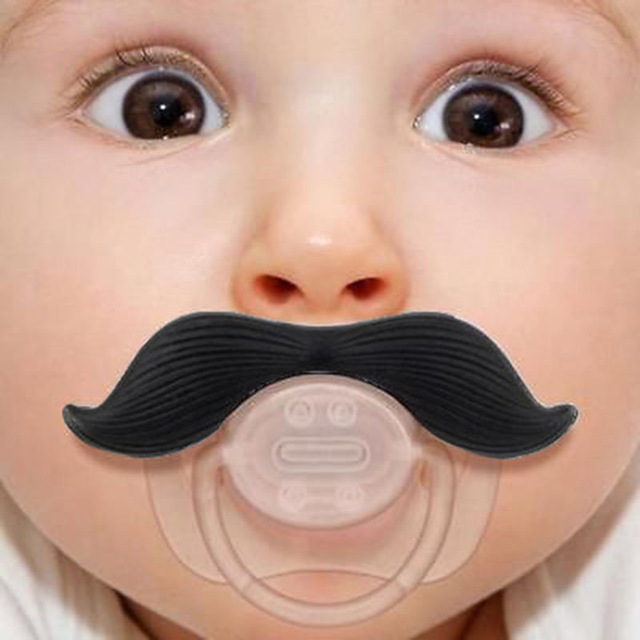 Dot Empeng Bayi Model Kumis -HTM