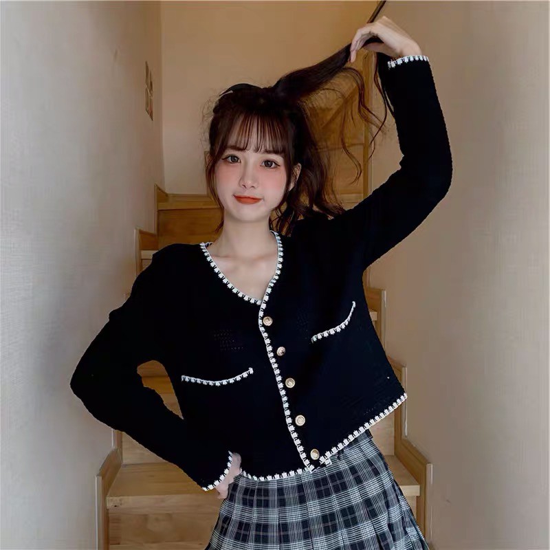 Sweater rajut wanita/Cardigan rajut wanita/Sweater wanita korean style