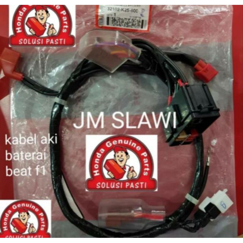 kabel baterai beat f1 2015-2016 ori honda ahm