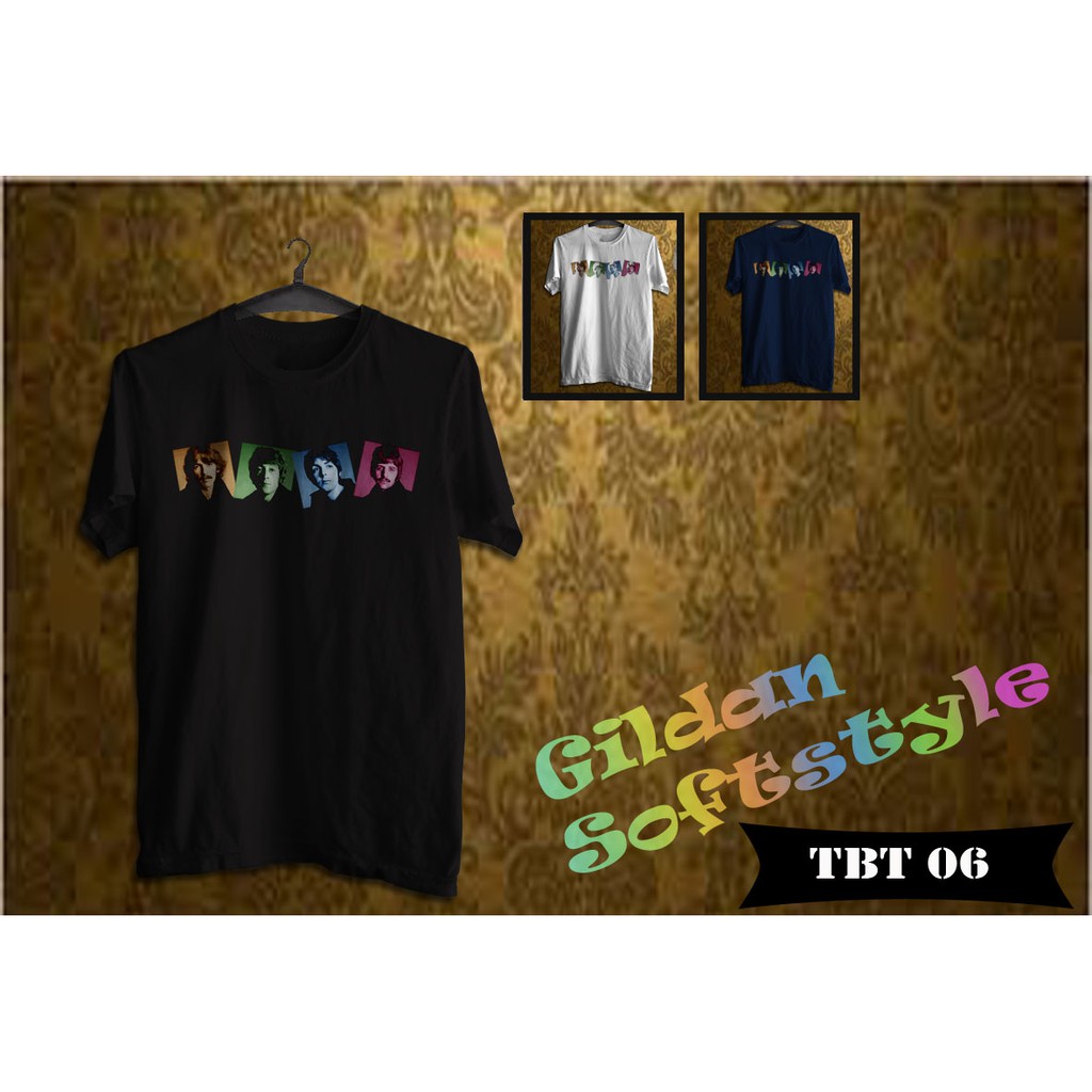 kaos the beatles original gildan tbt06