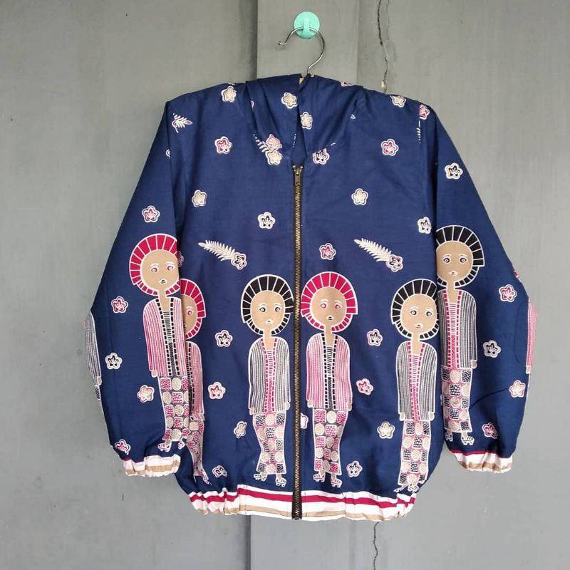 jaket batik, jaket wanita, jaket motif terbaru jaket model kekinian