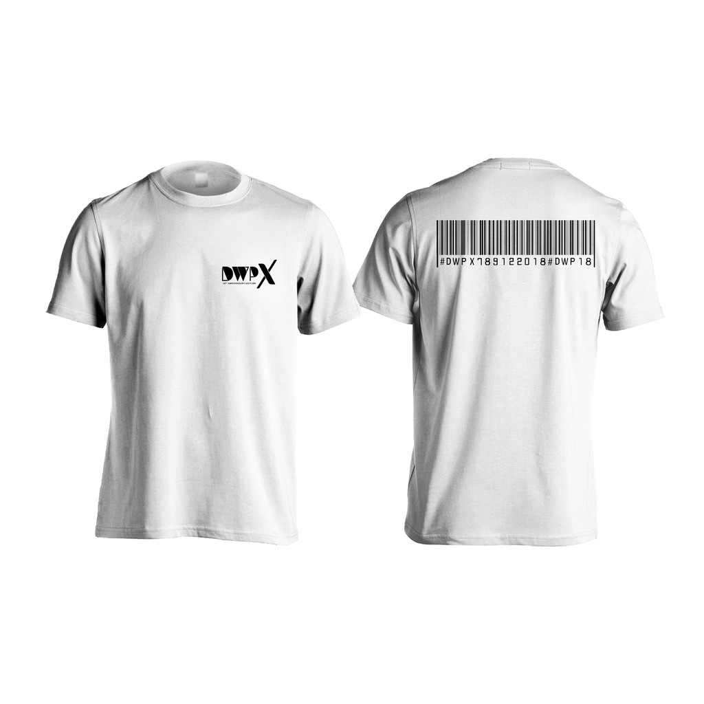 KAOS BAJU BAND DWP 2018  C04 PUTIH  XS - 6XL