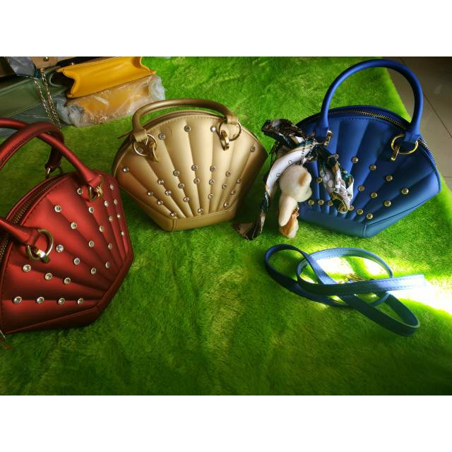 tas jelly kerang diamond