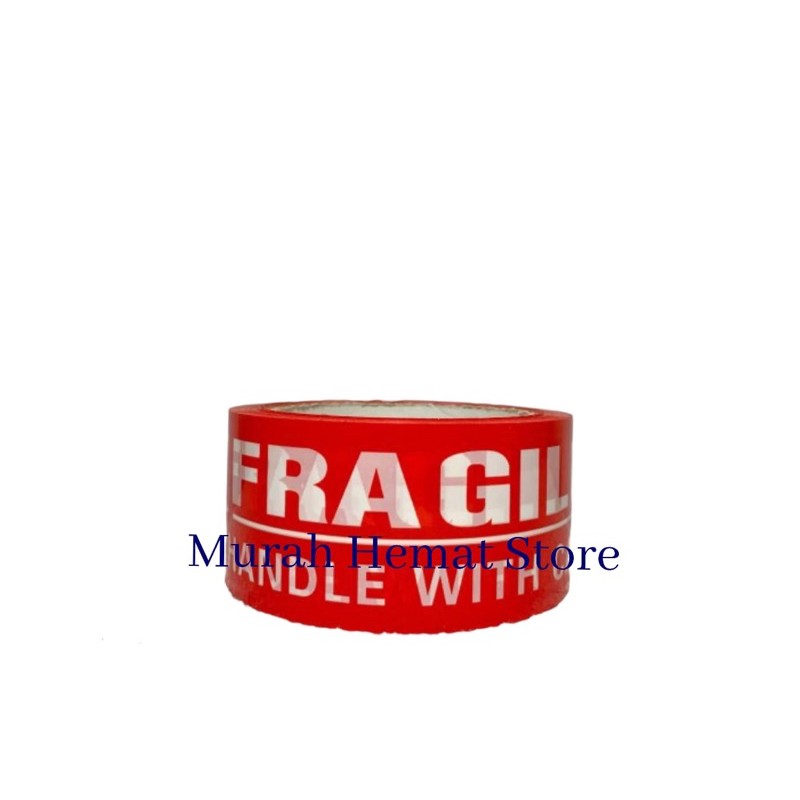 

FRAGILE MERAH / PUTIH 48MM X 60Y (2”).. TOP QUALITY /DUS