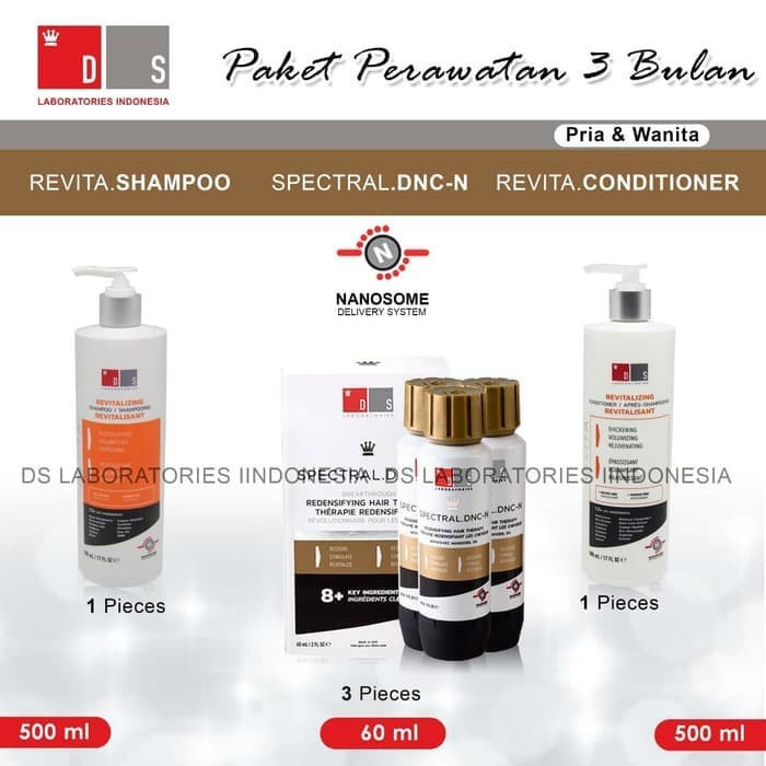 Ds Laboratories Paket Spectral Dnc n Paket 3 bulan