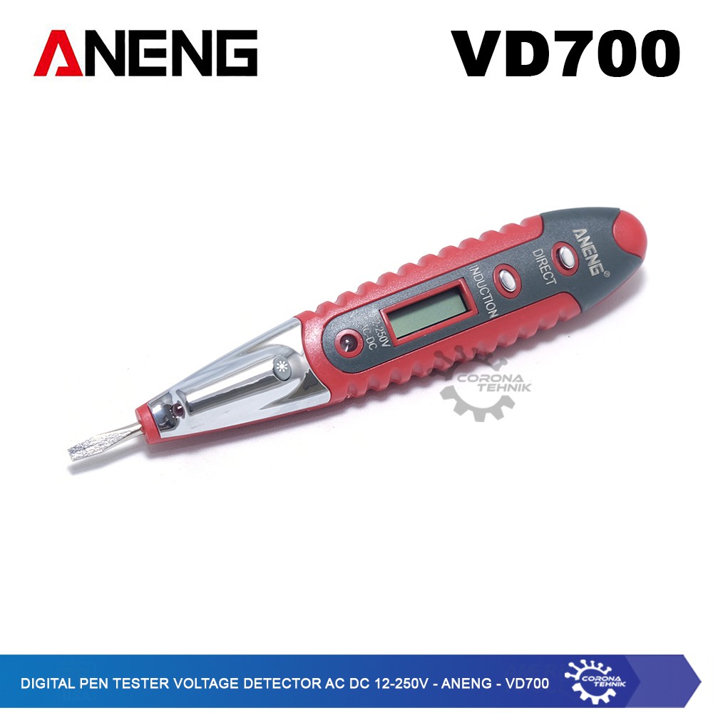 VD700 - Digital Pen Tester Voltage Detector AC DC 12-250V - Aneng