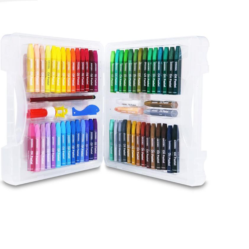 

Import Terlaris GREEBEL Crayon/Krayon Kids Oil Pastel 55 Warna