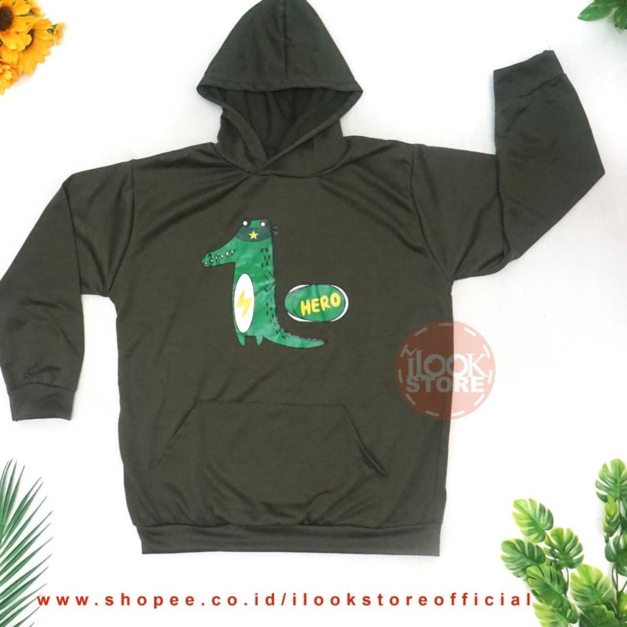 ❄️Trending ilook | Sweater Anak Hoodie Anak Motif Hewan Safari Super Hero Usia 1-5 Tahun | Hoodie Sa