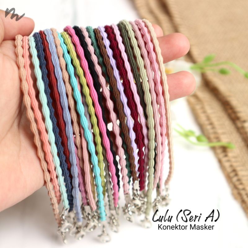 LULU KONEKTOR MASKER / KONEKTOR MASKER PREMIUM / KONEKTOR MASKER TALI / TALI MASKER / KONEKTOR MASKE
