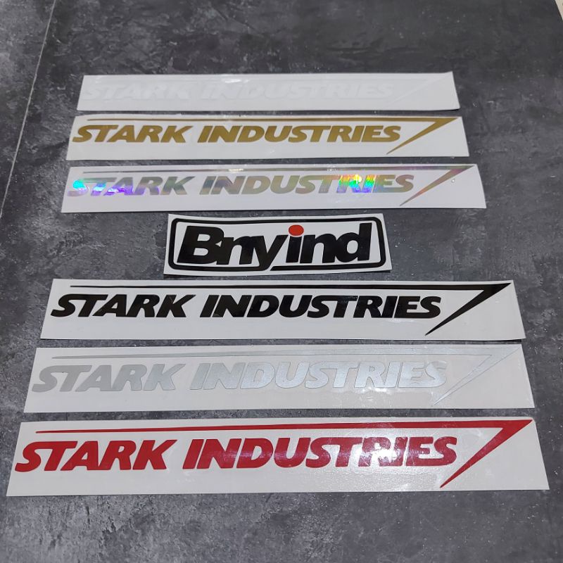 STICKER STARK INDUSTRIES CUTTING