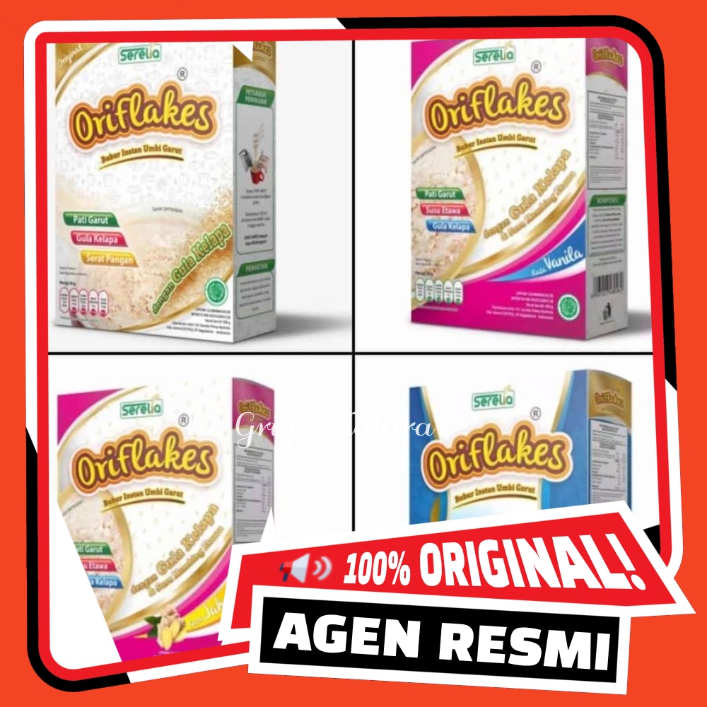 

Oriflakes Asam Lambung Sereal Umbi Garut 350 gram PROMO COD GRATIS ONGKIR