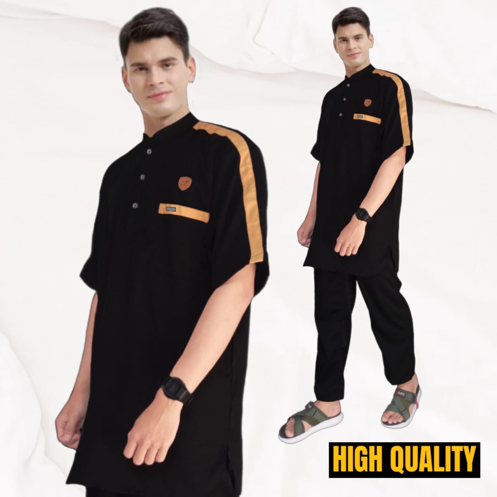 KOKO FARHAN/Baju koko pria muslim remaja dan dewasa premium termurah/gamis pakistan..