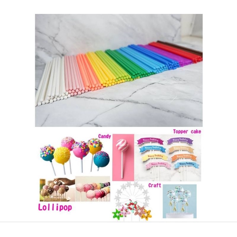 

Stik lolipop warna warni 100gr