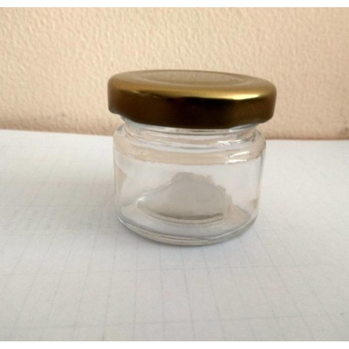 BOTOL KACA 25ML | JAR KACA MINI | JAR SELAI/MADU/BUMBU