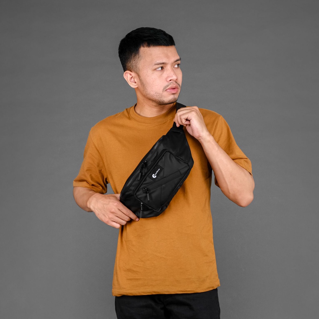 Waistbag Ziger Expedite.co - Tas pinggang Waterproof Tas Pria tas tahan air  tas salempang Resleting YKK