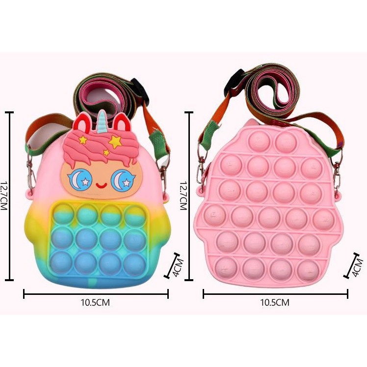 TAS SELEMPANG POP IT WANITA TERMURAH 4590 JAKARTA IMPORT