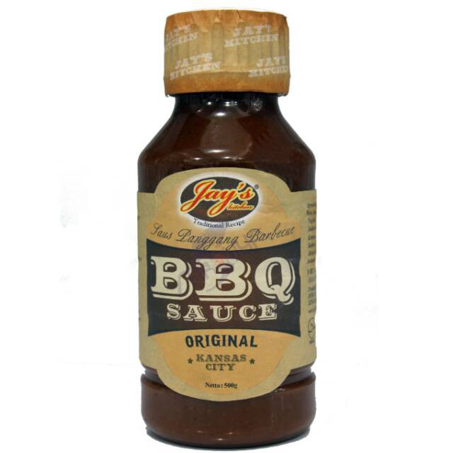 

JAY'S BBQ SAUCE ORIGINAL 500GR saus barberque