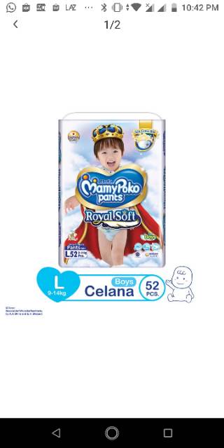 Mamy poko mamypoko pants girl XL46 girl L52 boy L52 boy XL46 boy M64 girl M64